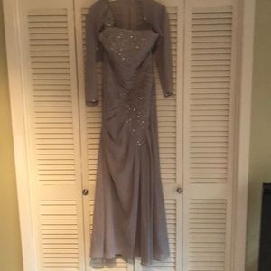 Woman’s long dress mother of groom dress